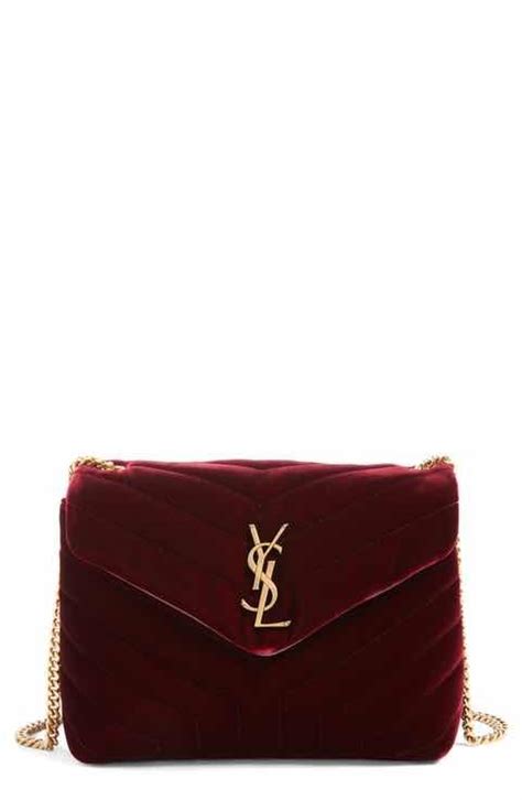 sac loulou ysl velours